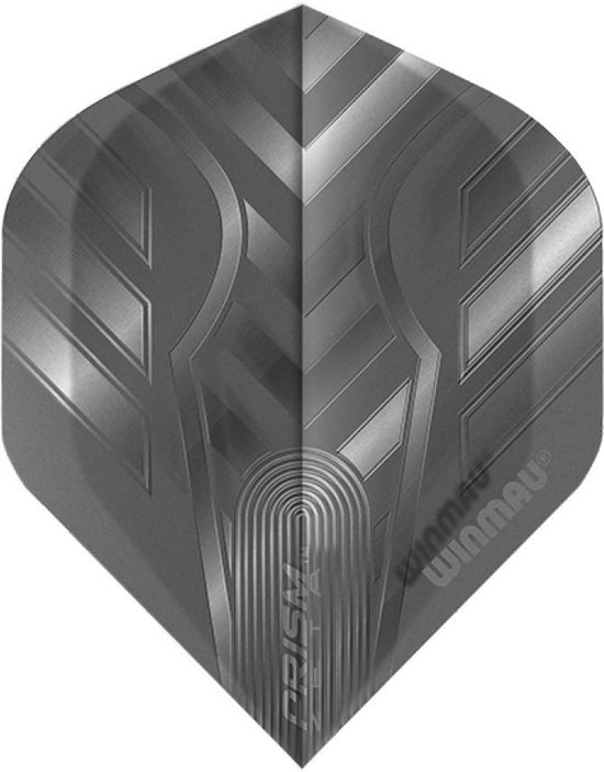 Winmau Prism Zeta Grey - Dart Flights van Merkloos