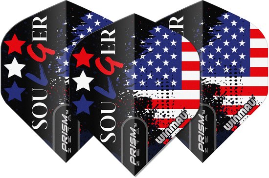 Winmau Prism Zeta Leonard Gates V2 - Dart Flights van Winmau