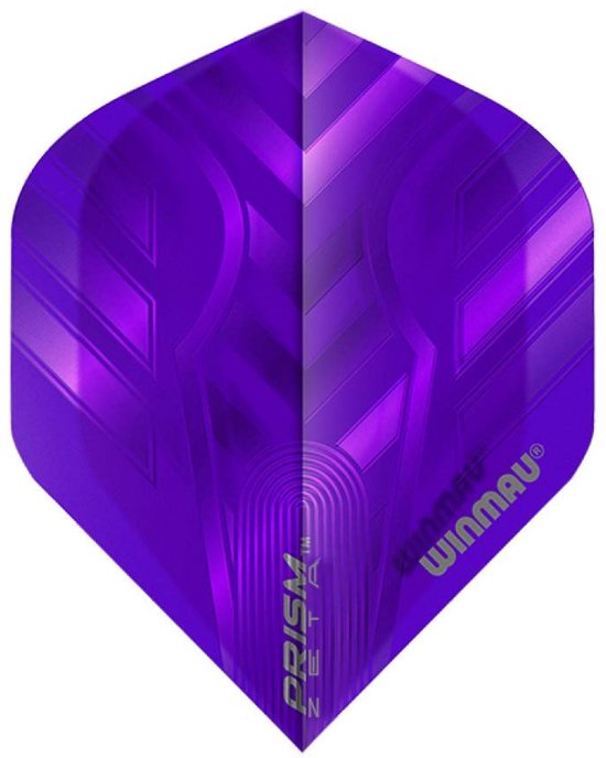 Winmau Prism Zeta Purple - Dart Flights van Merkloos
