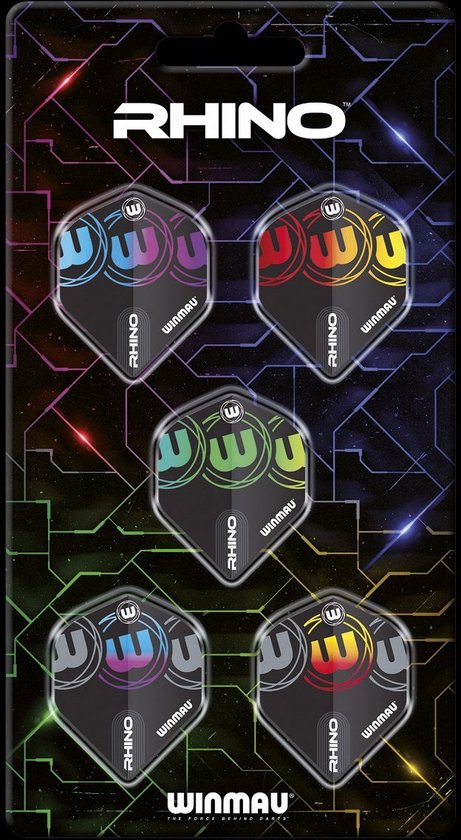 Winmau Rhino Flight Collection - Dart Flights van Winmau