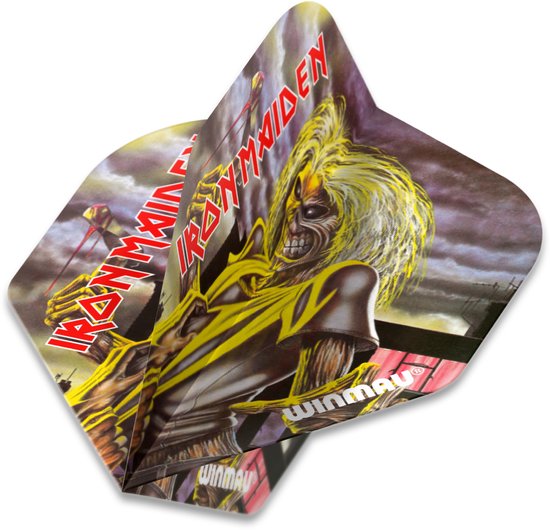 WINMAU - Rock Legends: Iron Maiden Killers Dartvluchten - 1 set per pakket (3 vluchten in totaal) van Winmau