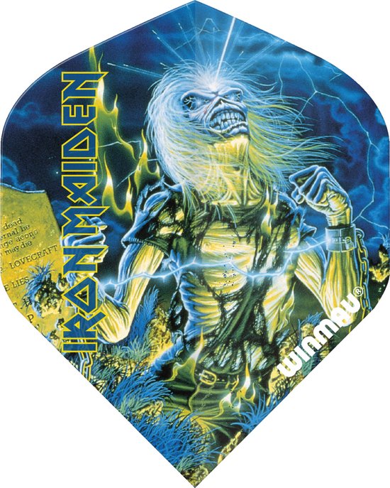 WINMAU - Rock Legends: Iron Maiden Live After Death Dartvluchten - 1 set per pakket (3 vluchten in totaal) van Winmau