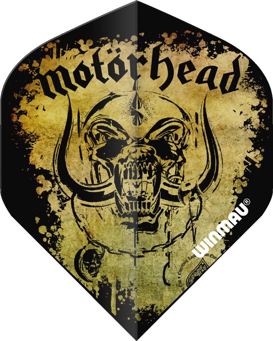 WINMAU - Rock Legends: Motorhead Acid Splat Dartvluchten - 1 set per pakket (3 vluchten in totaal) van Winmau