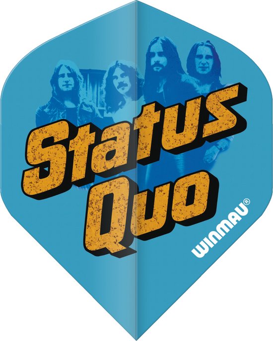 WINMAU - Rock Legends: Motorhead Overkill Dartvluchten - 1 set per pakket (3 vluchten in totaal) van Winmau