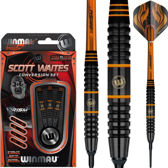 WINMAU - Scott Waites: Brass Conversion Dartpijlen Professioneel - 20g van Winmau