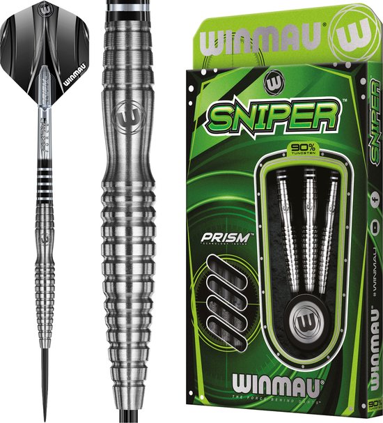 WINMAU - Sniper: Steeltip Tungsten Dartpijlen Professioneel - 24g van Winmau