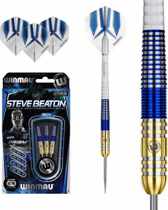 Winmau Steve Beaton 90% - Dartpijlen - 26 Gram van Winmau