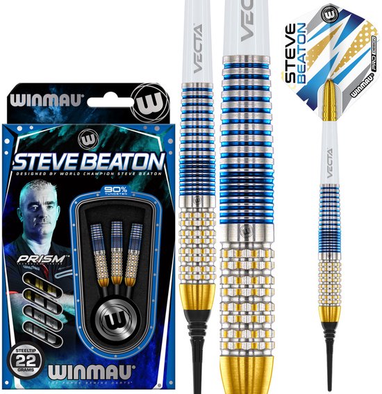 Winmau Steve Beaton Legacy Edition 90% - Soft Tip Darts van Winmau