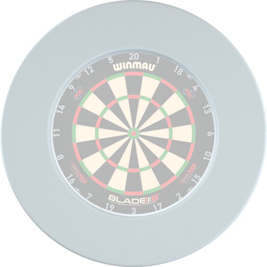 Winmau Surround Plain White - Dartbord Surround van Merkloos