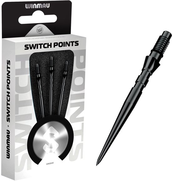 Winmau Switch Point Groove Black 30 mm