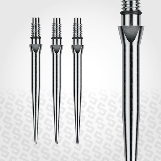 Winmau Switch Point Smooth Silver 26 mm