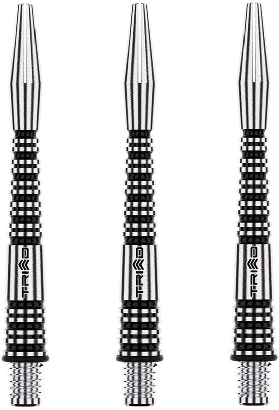 Winmau Triad RX Aluminium Black - Dart Shafts van Merkloos