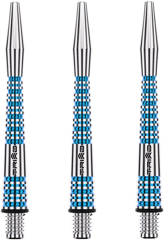 Winmau Triad RX Aluminium Blue - Dart Shafts Inbetween van Winmau