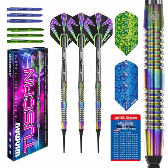 Winmau Tuscan 90% Soft Tip Dartshopper Exclusives - Soft Tip Darts van Winmau