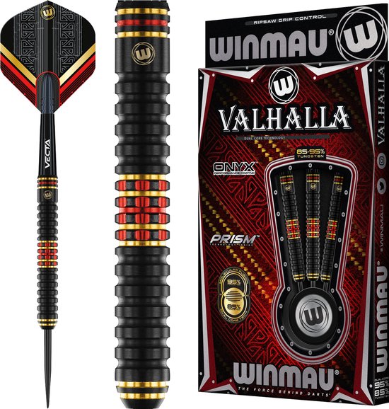 WINMAU - Valhalla: Steeltip Tungsten Dartpijlen Professioneel - 24g van Winmau