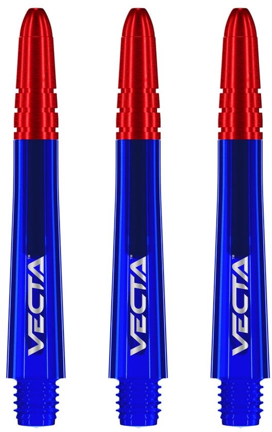 Winmau Vecta Blue Red - Dart Shafts Short van Winmau