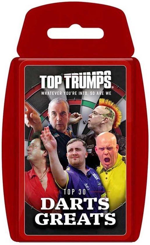 Winning Moves kaartspel Darts Greats Top Trumps versie 2 multicolor.