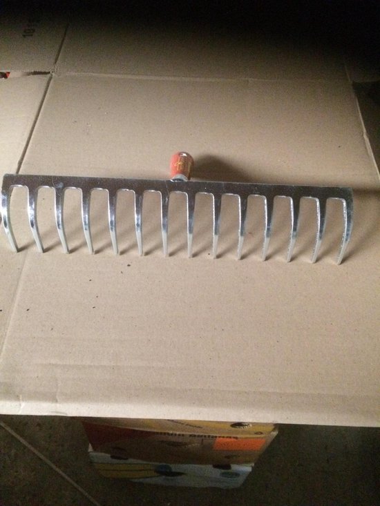 wolf garten hark 14 tanden DH-35  geen steel geen klik systeem werkbreedte 35 cm van Wolf Garten