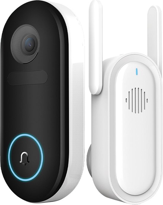 XIAOMI IMILAB Draadloze Deurbel - IP66 Waterdicht - 2.5K HD-video - 150° zicht PIR Persoonlijke Detectie - Smart Video Deurbel van Xiaomi