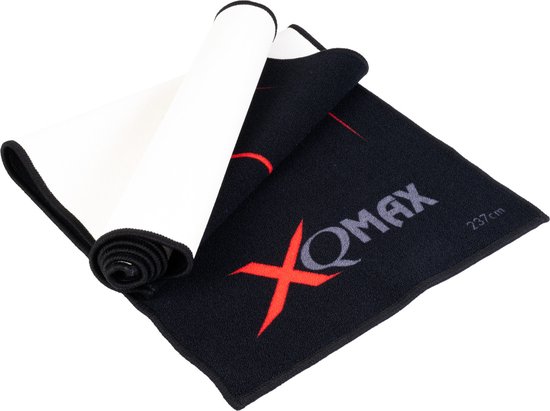 XQ Max Carpet Dartmat Black Red 237x60 van XQ Max