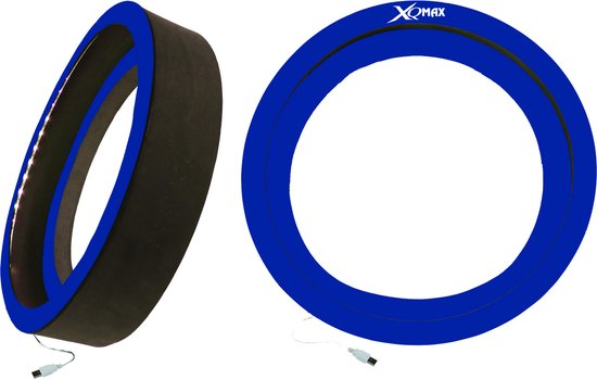 XQ Max dartbord led-lighting blauw van XQ Max