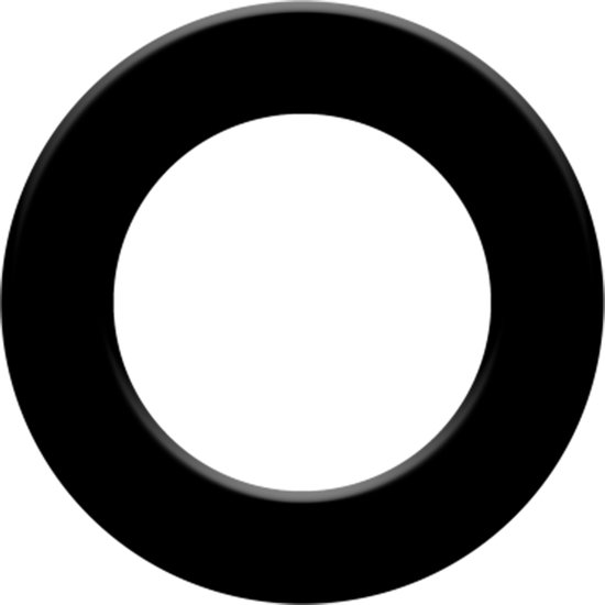 XQ Max - Dartbord Surround Ring - Zwart van XQ Max