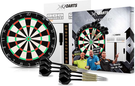 XQ Max Darts - Dartbord Compleet Met Dartpijlen En Schrijfbord van XQ Max