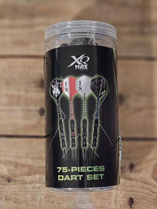 XQ MAX darts set - 75 onderdelen - complete uitrusting van XQ Max