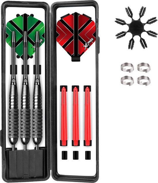 XQ Max - Dartset - 3x 22 gram Steeltip - 28pcs van XQ Max