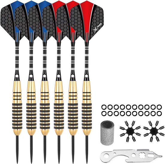 XQ Max Dartset - 6x 24 gram Steeltip - 56pcs van XQ Max