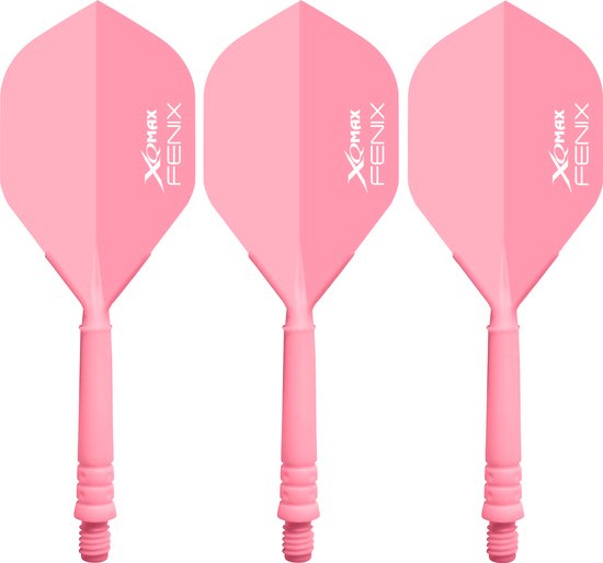 XQ Max Fenix Pink Standard - Dart Flights van XQ Max