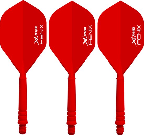 XQ Max Fenix Red Standard - Dart Flights van XQ Max