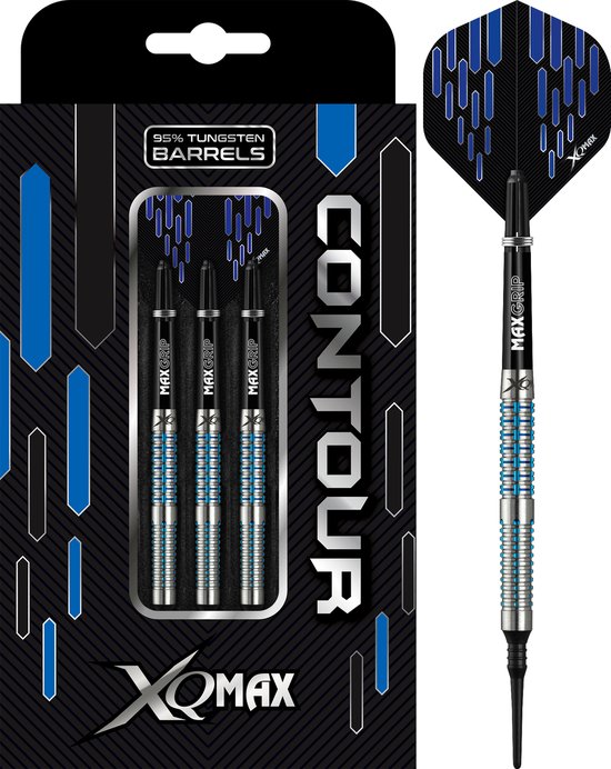 XQMax Contour M3 95% Soft Tip - Dartpijlen van XQMax