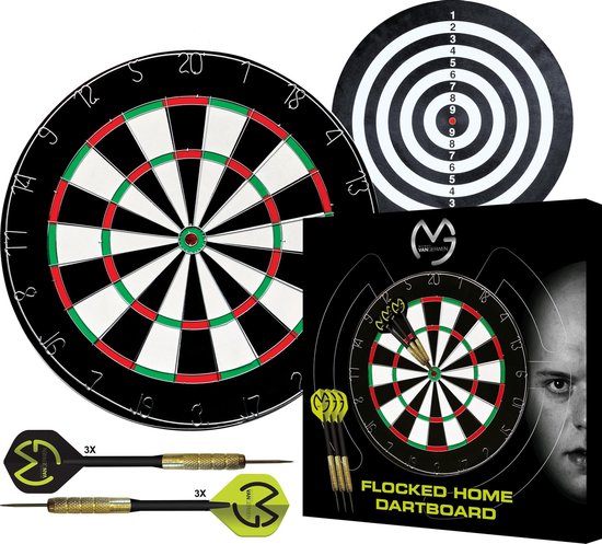 XQMax Darts QD4000010 Dartbord-Unisex-Maat--Groen
