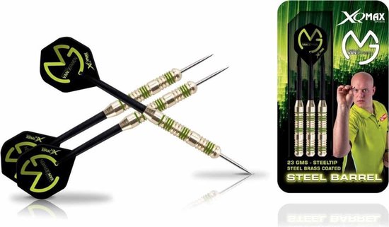XQMax Michael van Gerwen - dartpijlen - 23 gram - set van 3 darts van XQMax