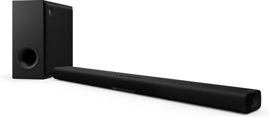 Yamaha TRUE X-BAR 50A Smart Soundbar Atmos met Draadloze Subwoofer - Zwart van Yamaha