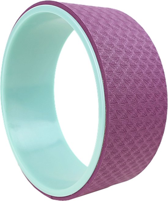 Yogawiel TPE - 32x13 - 1800 - TPE - Paars van Gymstick