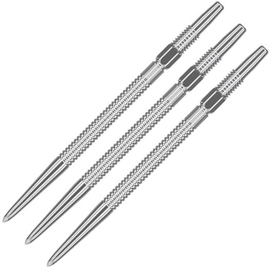 Zilver 35mm Dartpunten met Zwitserse Technologie voor Verbeterde Controle