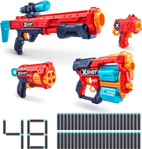 Zuru X-Shot Excel Mix Combo Pack + 48 Darts van Merkloos