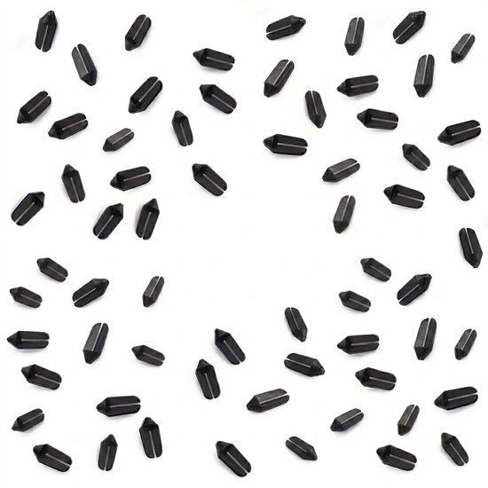 Zwart dart flight beschermers set – dart flight beschermers voor heren en dames – PVC dart flight protector voor bescherming van dart flights – dart accessoires – set van 40 dart flight beschermers