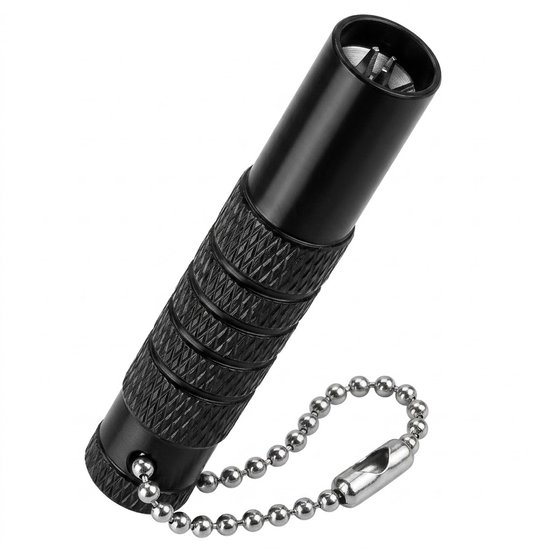 Zwart dart schacht extractor tool – dart shaft remover voor heren en dames – gereedschap voor verwijderen van gebroken dart schachten uit dartpijlen – compact dart tool met gripstructuur en sleutelhanger van Merkloos