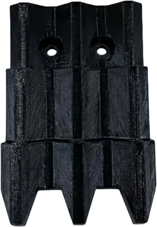 Zwart dart wandhouder voor 9 darts – dartpijl displayrek voor wandmontage – dart organizer van polypropyleen voor opslag van dartpijlen – zwevend dart rek voor darts en accessoires – dartpijlhouder van Merkloos