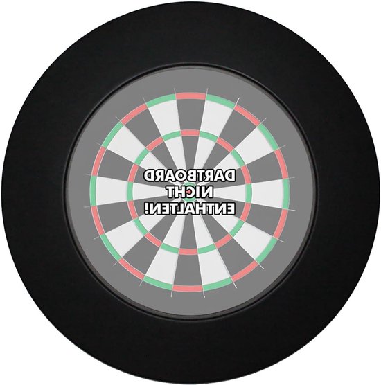Zwart Dartboard Surround - Beschermende Surround voor Dartbord van Abbey Darts